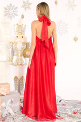Covered By Love Red Maxi Dress - Red Dress