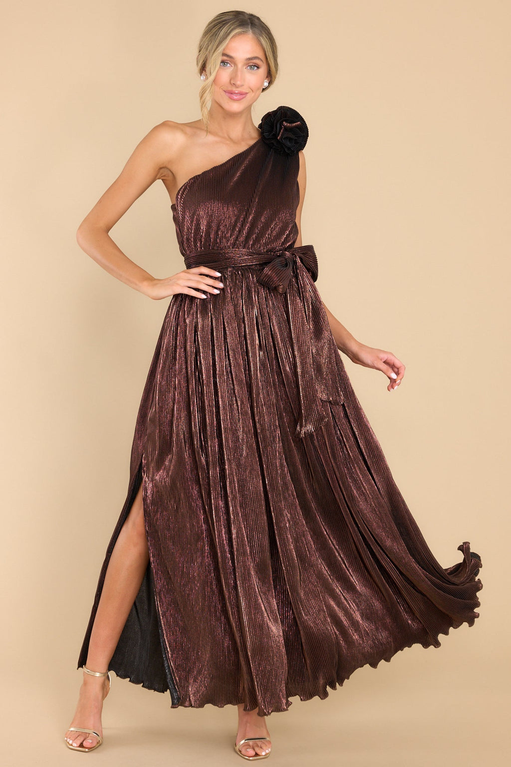 flutter sleeve tiered maxi dress Flutter Sleeve Ruffle Tiered Gown