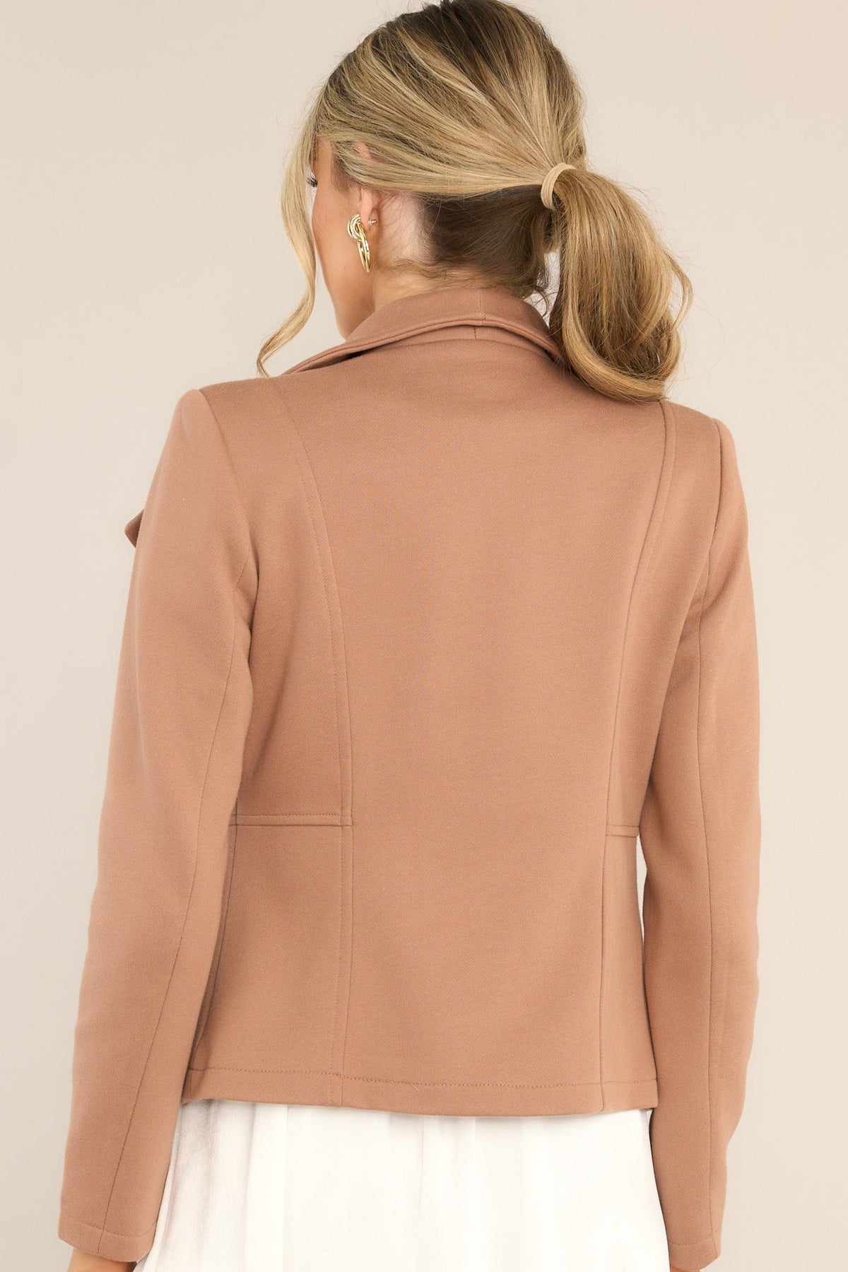 Olympia Jacket in Mocha main image 0