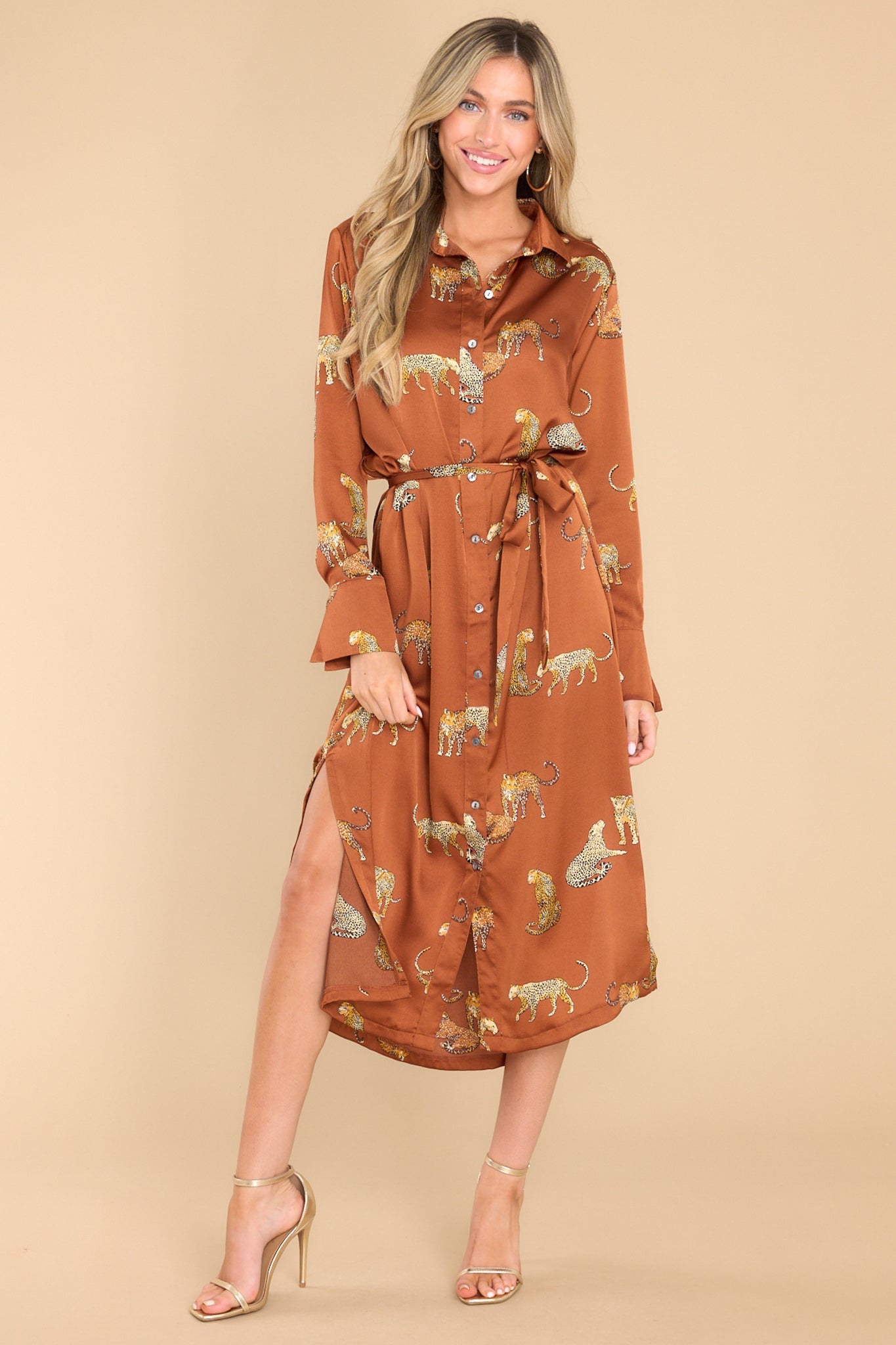Stunning Toffee Midi Dress - Midi Dresses | Red Dress Stunning Toffee Midi Dress - Midi Dresses | Red Dress
