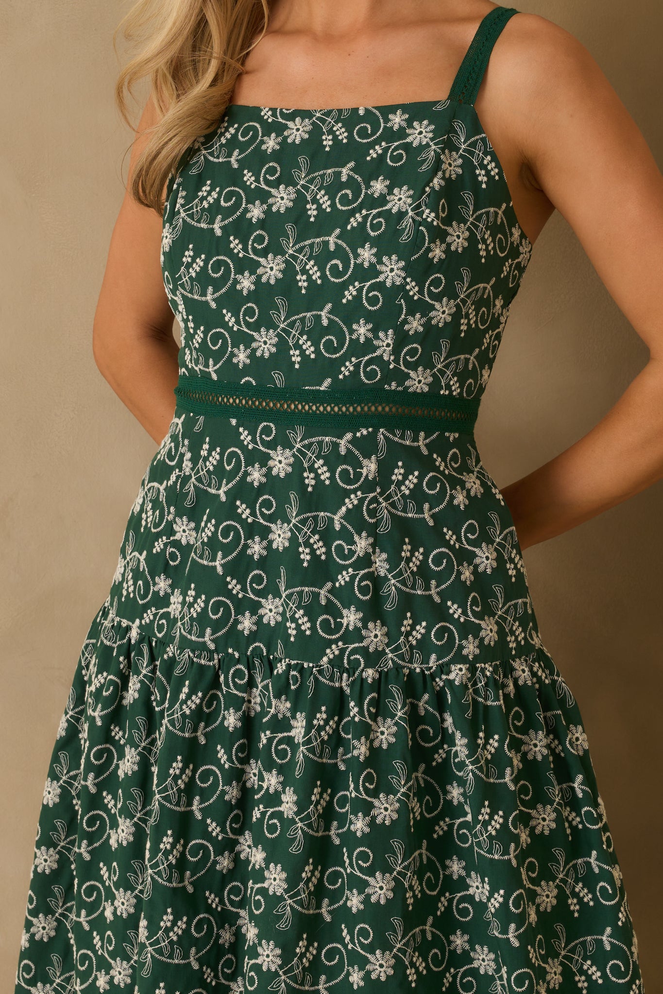 Ladder Detail Dress main image 1