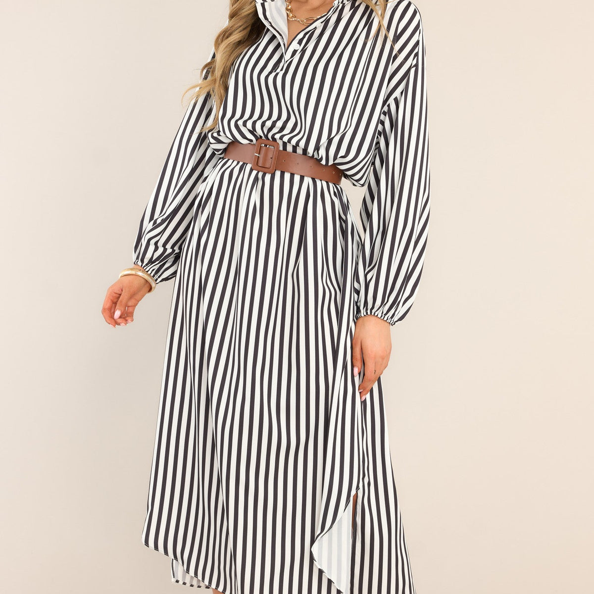 fitted lace wedding dress Black and White Buffalo Plaid Dress main image 1