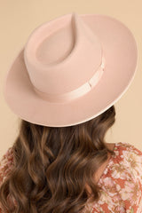 Monroe Nude Rancher Hat - Red Dress
