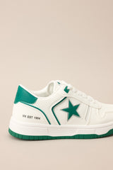 On Beat Green & Ivory Sneakers (BACKORDER APRIL) - Red Dress