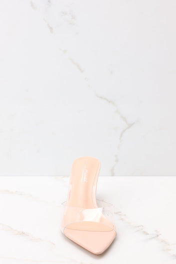 Timeless Clear High Heel Sandals - All Heels | Red Dress