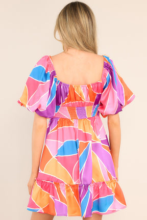 Multi Print Dress main image 1