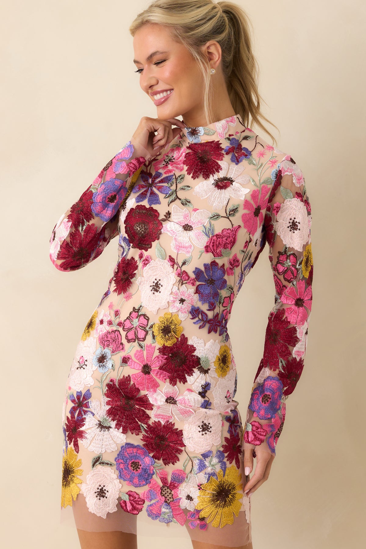 Alfalfa Mini Dress Floral Multi