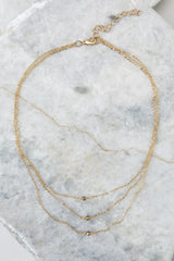 2 Third Time Lucky Gold Necklace at reddress.com