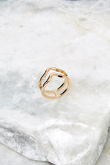 2 Oh Wonder Gold Ring at reddress.com