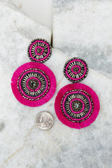 3 The Way I Do Pink Statement Earrings at reddress.com
