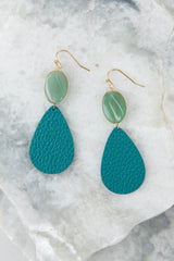 2 Drops Of Color Turquoise Earrings at reddress.com