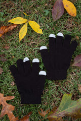 5 Cozy In The Cold Black Gloves at reddress.com