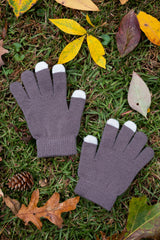 5 Cozy In The Cold Grey Gloves at reddress.com