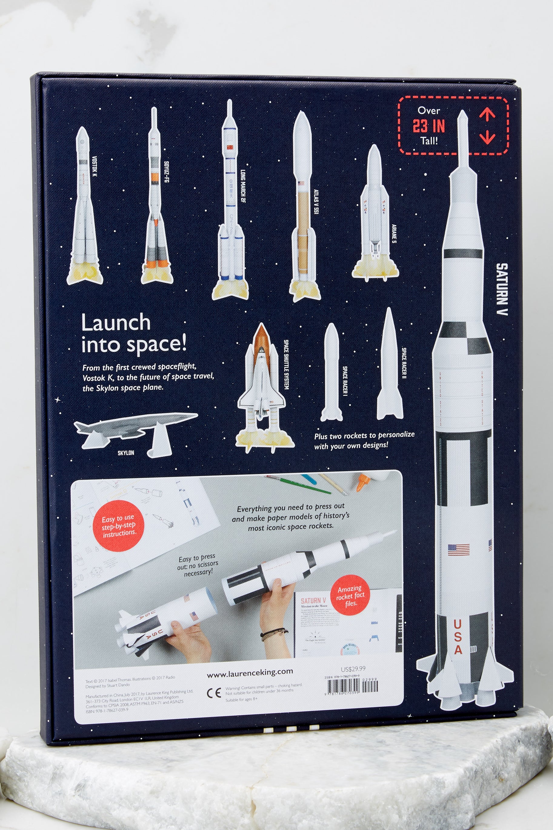 7 Space Racers Paper Rocket Builder at reddress.com
