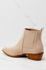 5 Seen You Before Taupe Ankle Booties at reddress.com