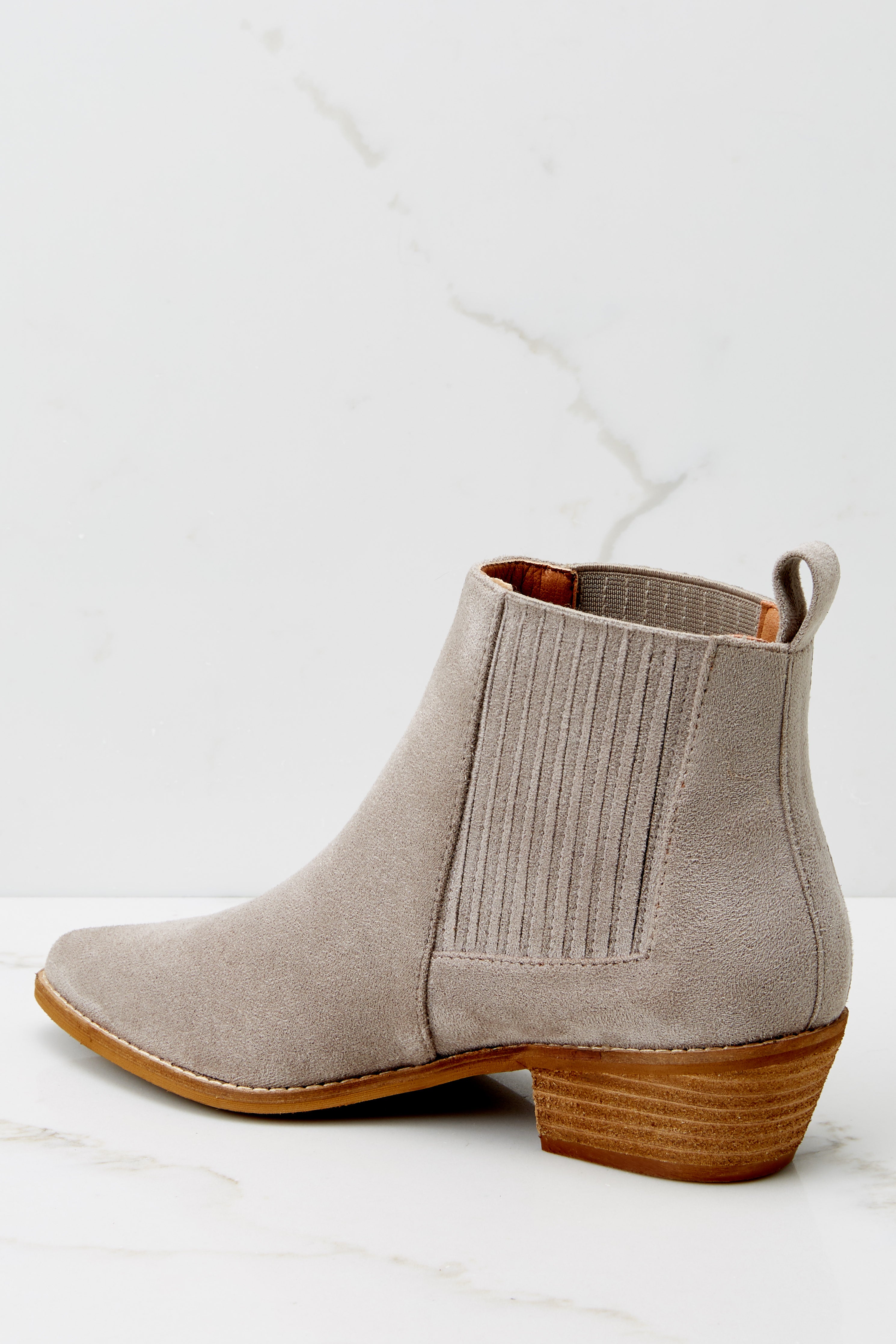 6 Seen You Before Grey Ankle Booties at reddress.com