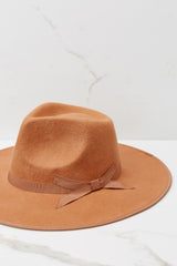 3 Straight Ahead Camel Hat at reddress.com