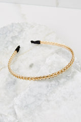 2 Special Connection Gold Headband at reddress.com