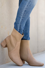 4 Seal The Deal Tan Ankle Booties at reddress.com