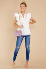 1 This Is Love Off White Top at reddress.com