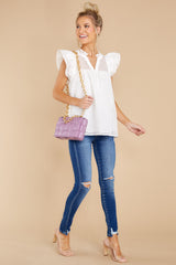 2 This Is Love Off White Top at reddress.com