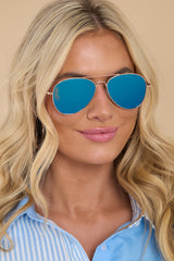 1 You're So Dramatic Blue Sunglasses at reddress.com