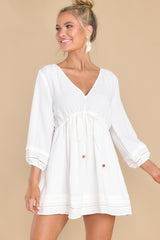 8 Seaside Dreams White Dress at reddress.com
