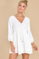 9 Seaside Dreams White Dress at reddress.com