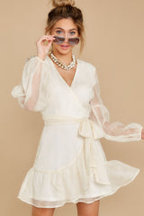 6 When It Comes To Love Vintage Ivory Lace Dress at reddress.com