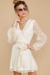 1 When It Comes To Love Vintage Ivory Lace Dress at reddress.com