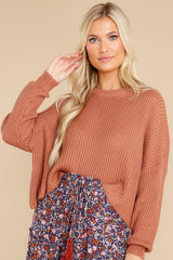3 At The Office Topaz Crop Sweater at reddress.com