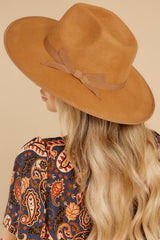 1 Straight Ahead Camel Hat at reddress.com