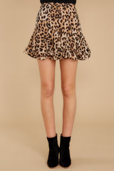 2 With Sass Leopard Print Skirt at reddress.com