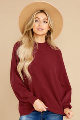 7 Straight Shot Sangria Sweater at reddress.com