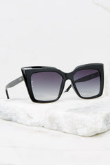 2 Sierra Black Sunglasses at reddress.com