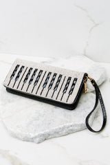 3 The Right Note Black Beaded Clutch at reddress.com