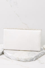 4 Bad And Boozy Silver Beaded Clutch at reddress.com