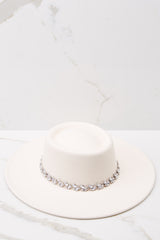 1 Win Their Approval Ivory Hat at reddress.com