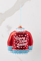 1 Warm And Fuzzy Red Sweater Ornament at reddress.com