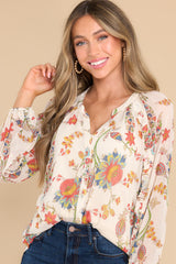 15 Visions From The Meadow Ivory Top at reddress.com
