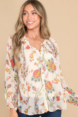 12 Visions From The Meadow Ivory Top at reddress.com