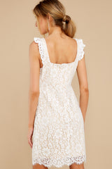 7 Your Best Day White Lace Dress at reddress.com