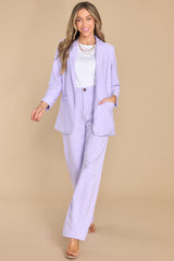 4 Violet Visions Lavender Pants at reddress.com