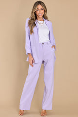 5 Violet Visions Lavender Pants at reddress.com