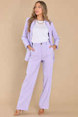 6 Violet Visions Lavender Pants at reddress.com