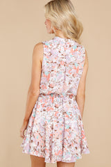 8 Swift Attraction Pink Floral Print Dress at reddress.com