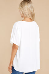 10 Almost Certain Off White Top at reddress.com