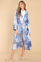 8 Wind Whipped Blue Print Cover Up at reddress.com