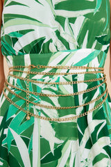 1 What's The Move Gold Layered Chain Belt at reddress.com