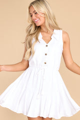 5 Wherever You May Go White Dress at reddress.com